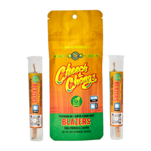 Cheech & Chong's Blazers - Platinum OG + Super Lemon Haze - Sativa - Pre-Roll- 2g