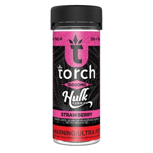 Torch - Hulk Gummies - Strawberry - 15000mg