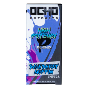 Ocho Extracts - High Potency Disposable - Blueberry Muffin - Indica - 2.2g