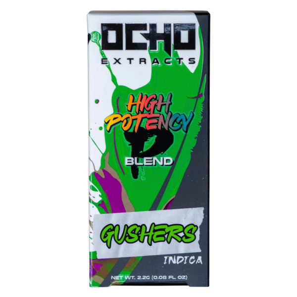 Ocho Extracts - High Potency Disposable - Gushers - Indica - 2.2g