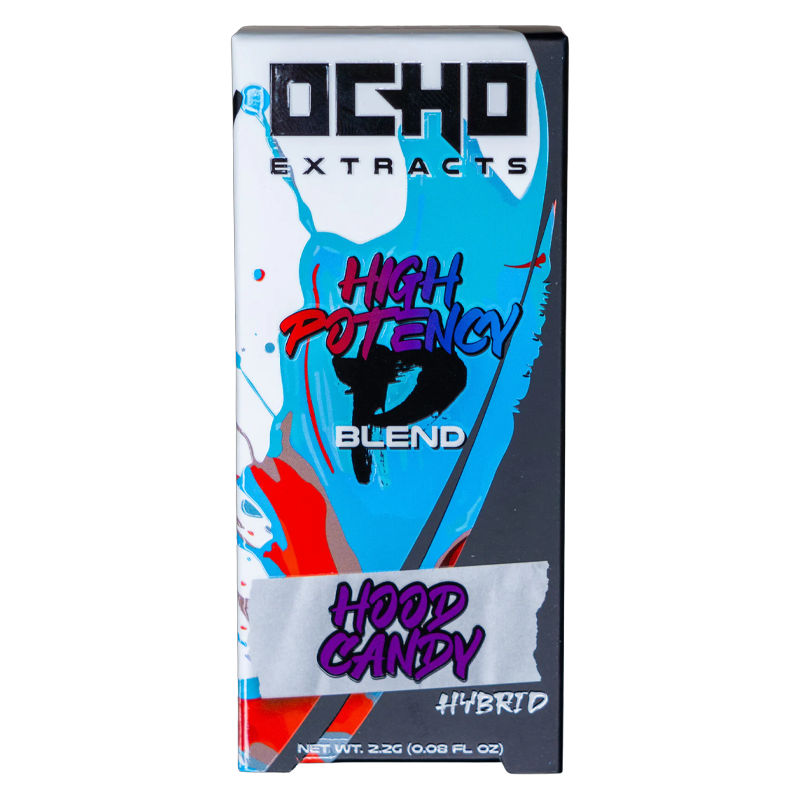 Ocho Extracts - High Potency Disposable - Hood Candy - Hybrid - 2.2g