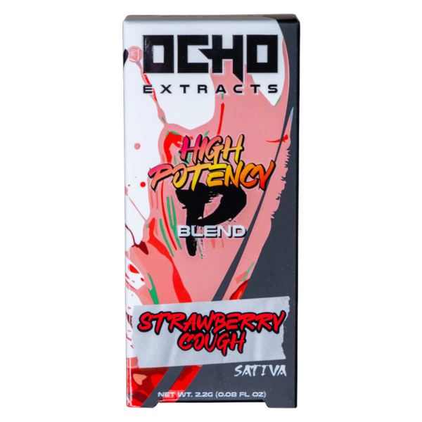 Ocho Extracts - High Potency Disposable - Strawberry Cough - Sativa - 2.2g