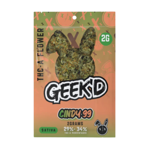 Geek'd Extracts - THCA Flower - Cindy 99 - Sativa - 2G