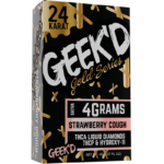 Geek'd - 24K Gold Series - Disposable - 4g - Strawberry Cough - Sativa