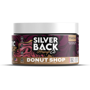 Silverback Hemp Co - Donut Shop – Hybrid – 3.5g –  THC-A Exotic Flower