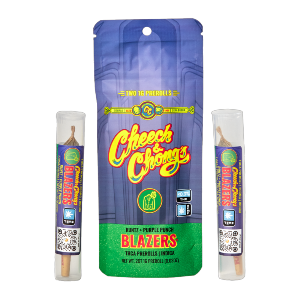 Cheech & Chong's Blazers - Runtz + Purple Punch - Indica - Pre-Roll- 2g