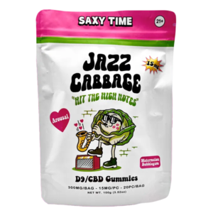 Jazz Cabbage - Saxy Time - Delta 9 / CBD Gummies - 300mg