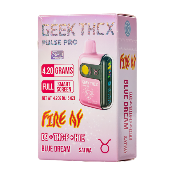 Geek - THCX Pulse Pro Fire AF - Blue Dream (Taurus) - Sativa - Disposable - 4.20G