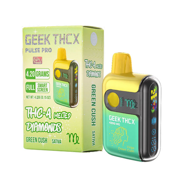 Geek - THCX Pulse Pro - Green Crush (Virgo) - Sativa - Disposable - 4.20G