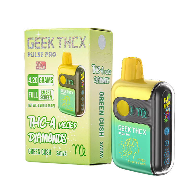 Geek - THCX Pulse Pro - Green Crush (Virgo) - Sativa - Disposable - 4.20G