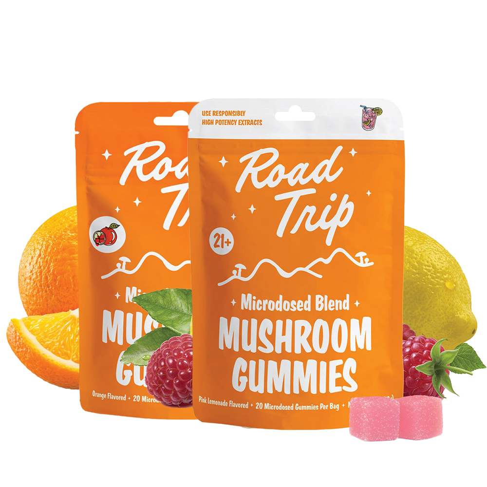Road Trip - Day Trip - Microdosed - Mushroom Gummies