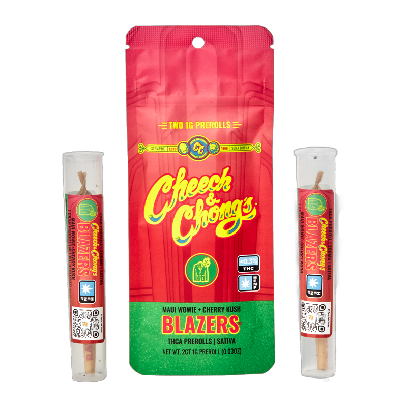 Cheech & Chong's Blazers - Maui Wowie + Cherry Kush - Sativa - Pre-Roll- 2g