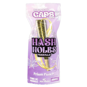 CAPS - Hash Holes - THCA Pre-Rolls - Prism Punch - Indica - 4g