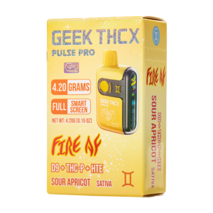 Geek - THCX Pulse Pro Fire AF - Sour Apricot (Gemini) - Sativa - Disposable - 4.20G