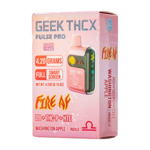 Geek - THCX Pulse Pro Fire AF - Washington Apple (Libra) - Indica - Disposable - 4.20G