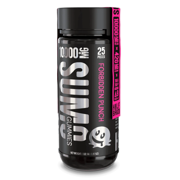 Half Bak'd - Sumo Gummies - 10000mg