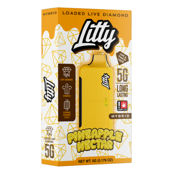 LITTY - Loaded THCA Live Diamonds - Disposable Vape - 5g