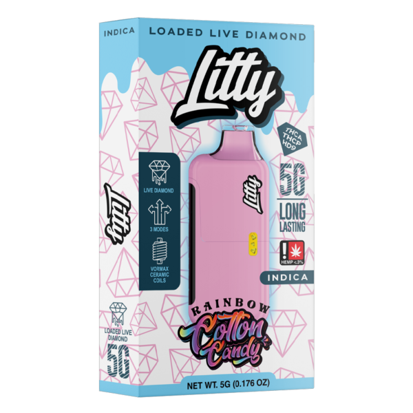 LITTY - Loaded THCA Live Diamonds - Disposable Vape - 5g