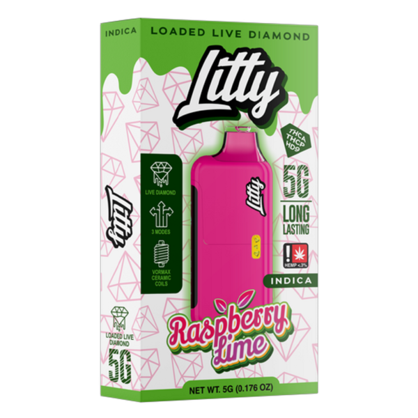 LITTY - Loaded THCA Live Diamonds - Disposable Vape - 5g