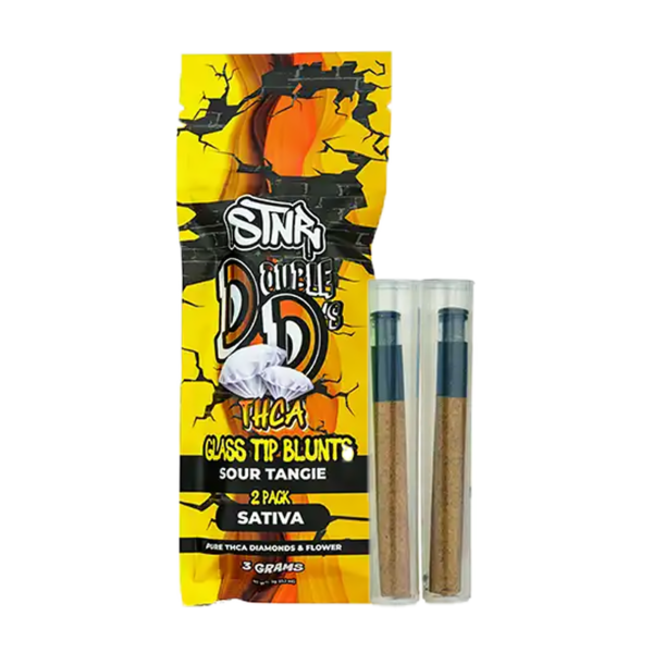 STNR - Double D's Glass Tip Blunts - 3g