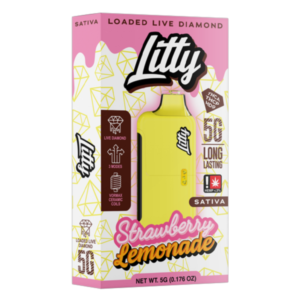 LITTY - Loaded THCA Live Diamonds - Disposable Vape - 5g