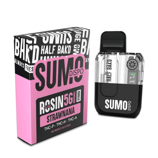 Half Bak'd - Sumo Live Rosin Blend Disposable Vape - 5g