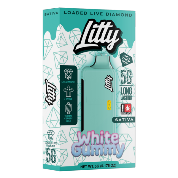 LITTY - Loaded THCA Live Diamonds - Disposable Vape - 5g