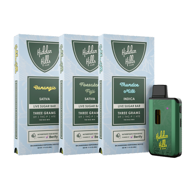 Hidden Hills - Rizz Blend Live Sugar Bar - Disposable - 3g