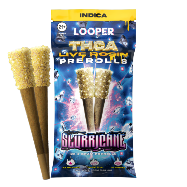 Looper - THCA Live Rosin Pre-rolls - 2g