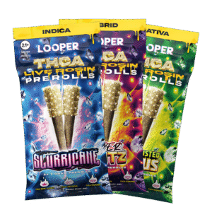 Looper - THCA Live Rosin Pre-rolls - 2g
