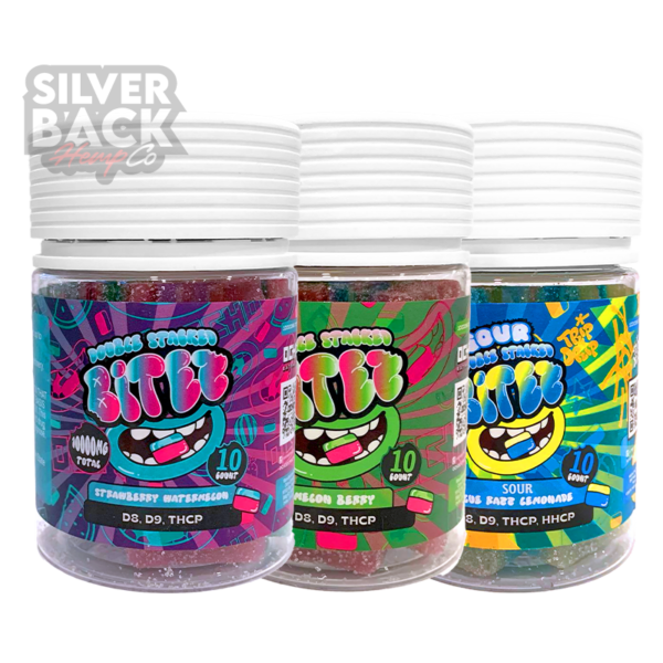 Double Stacked Bitez - 10000mg Gummies - 10ct