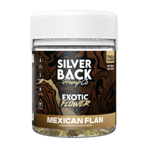 Silverback Hemp Co -THCA Exotic Flower - Mexican Flan - Sativa - 1oz