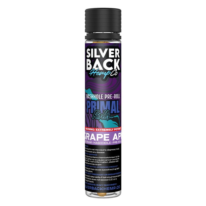 Silverback Hemp Co. - Primal Rolls - Grape Ape - 1.5g