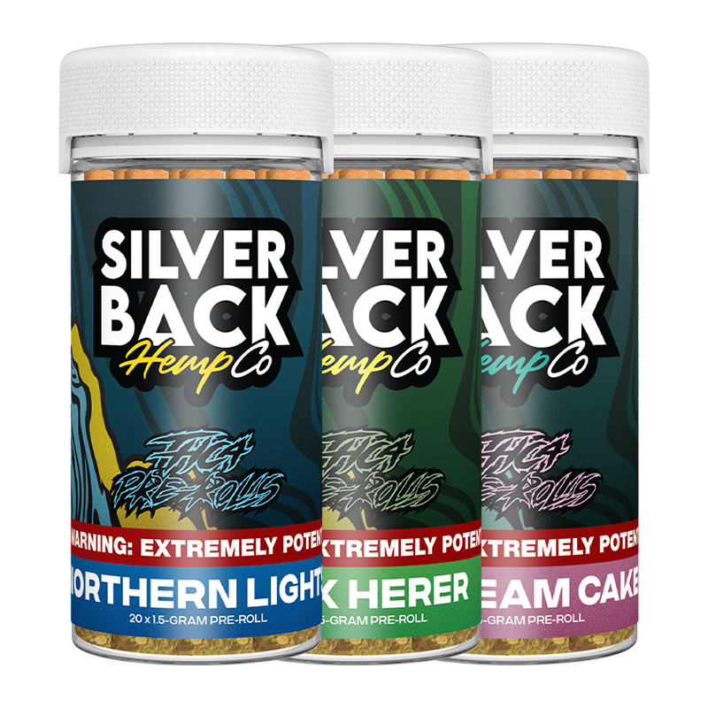 Silverback Hemp Co - THCA - Pre-Rolls (Jumbo Jar) - 20ct