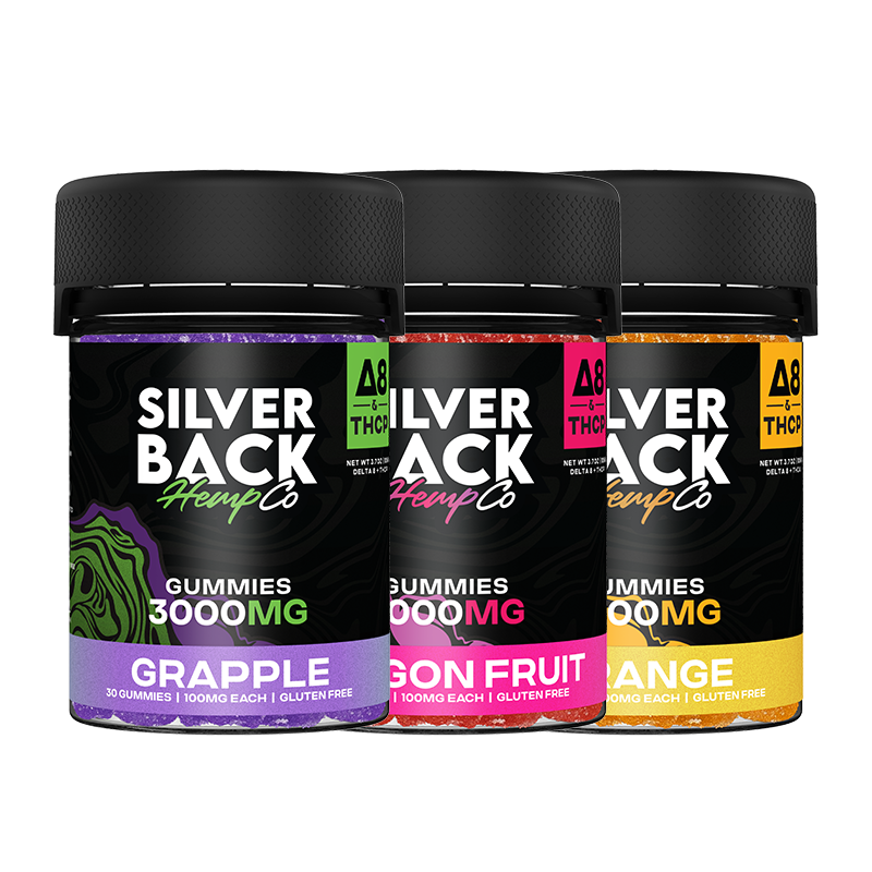 Silverback Hemp Co - THC-P + Delta 8 Gummies - 3000mg