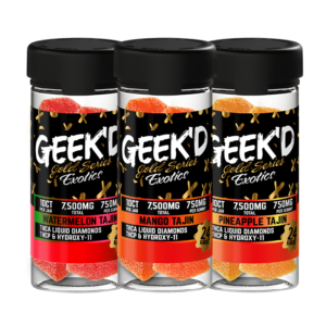 Geek'd Extracts Gold Series Exotics – Tajín Gummies - 7500mg