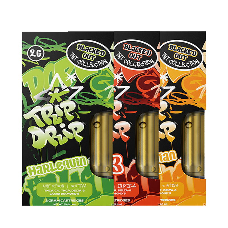 Trip Drip -  TNT Collection (Blacked Out) - Carts - 2g