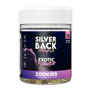 Silverback Hemp Co -THCA Exotic Flower - Zookies - Hybrid - 1oz