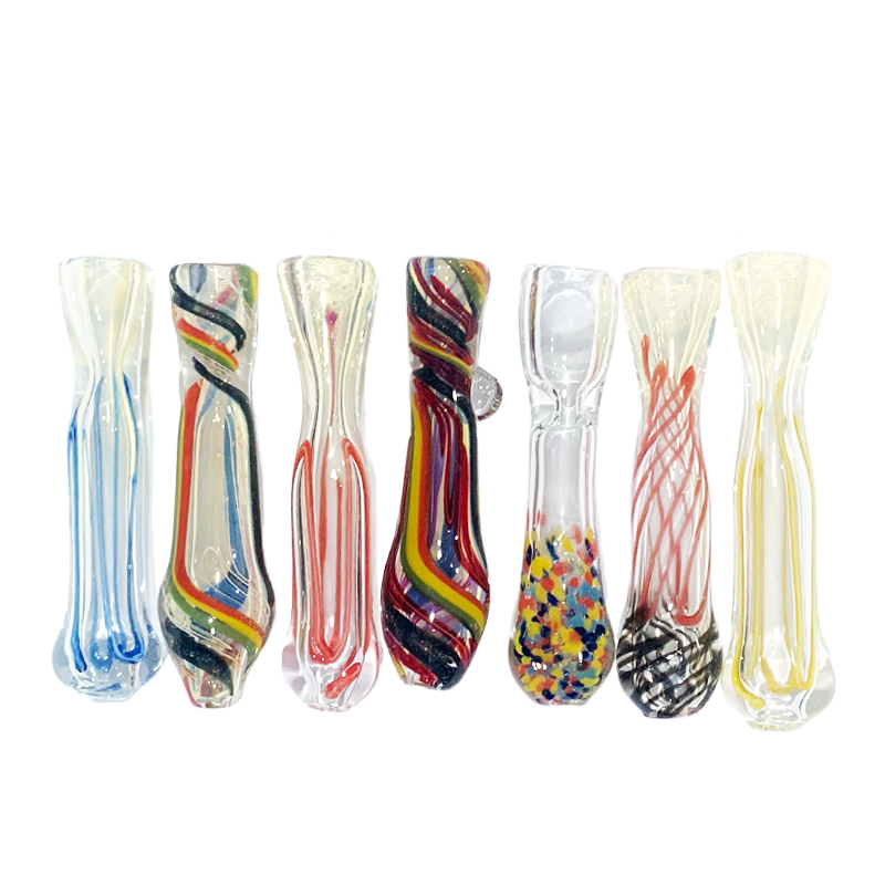 Glass Chillum Piece – Assorted Designs