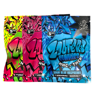 Trip Drip - Zooters HHC + THCP Gummies (5ct) - 2500mg
