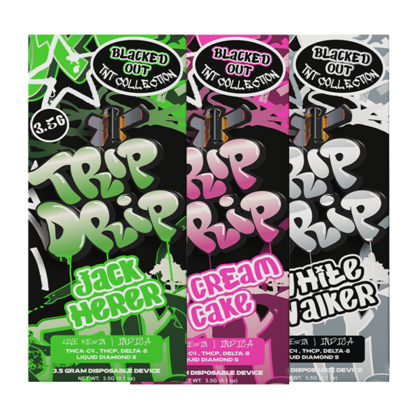 Trip Drip -  TNT Collection (Blacked Out) - Disposable - 3.5g