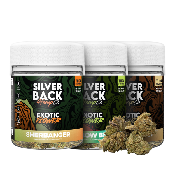 Silverback Hemp Co - THCA Exotic Flower - 1oz