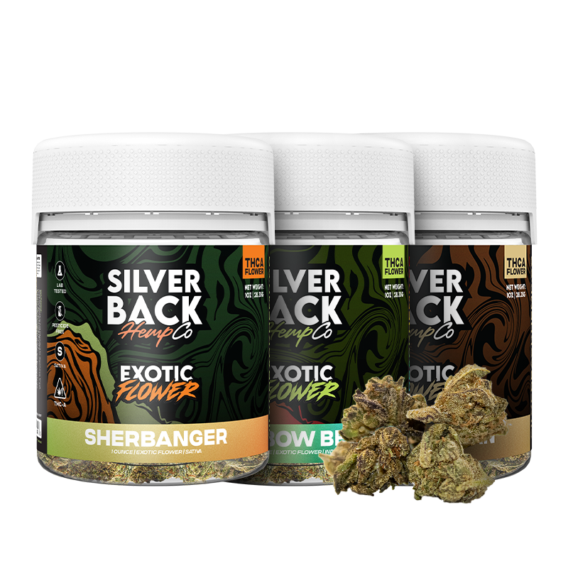 Silverback Hemp Co - THCA Exotic Flower - 1oz