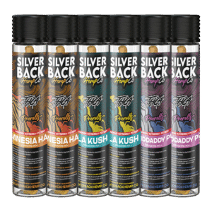 Silverback Hemp Co - THCA Pre-Rolls - Jungle Pack - 6 x 1g