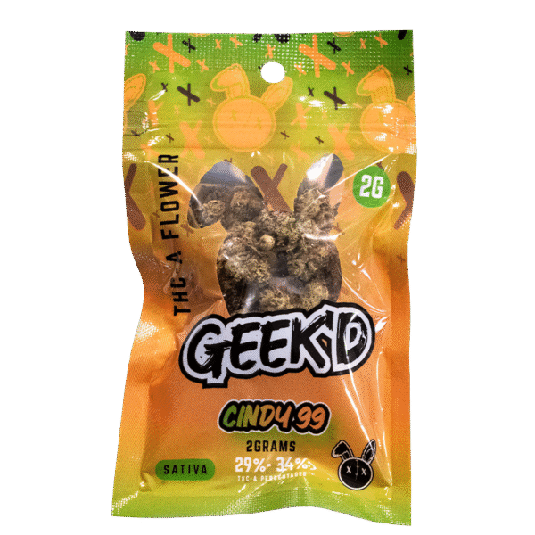 Geek'd Extracts - 2-Gram THC-A Flower Bag