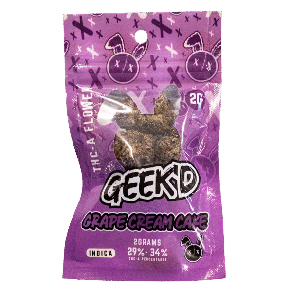 Geek'd Extracts - 2-Gram THC-A Flower Bag