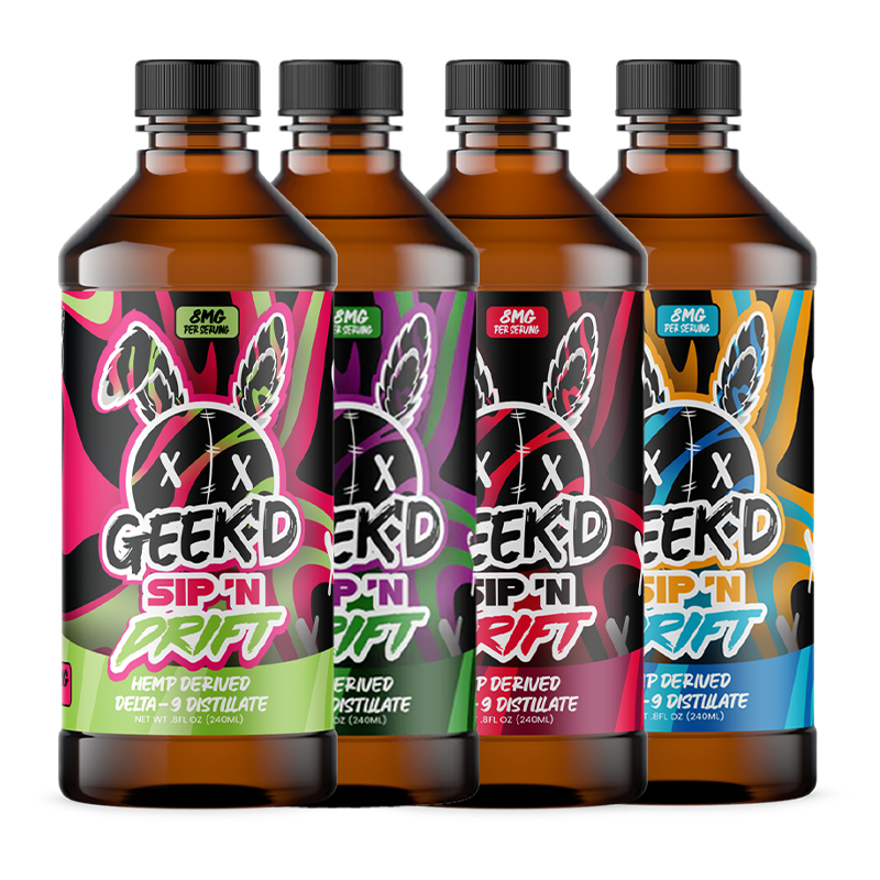 Geek'd Extracts - SIP ‘N DRIFT: Delta 9 Distillate