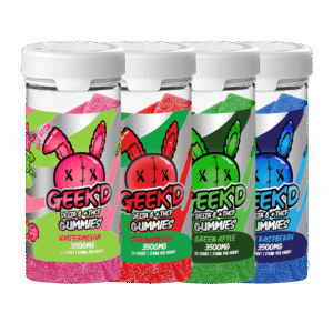 Geek’d Extracts Delta-8 + THC-P 3500mg Gummies