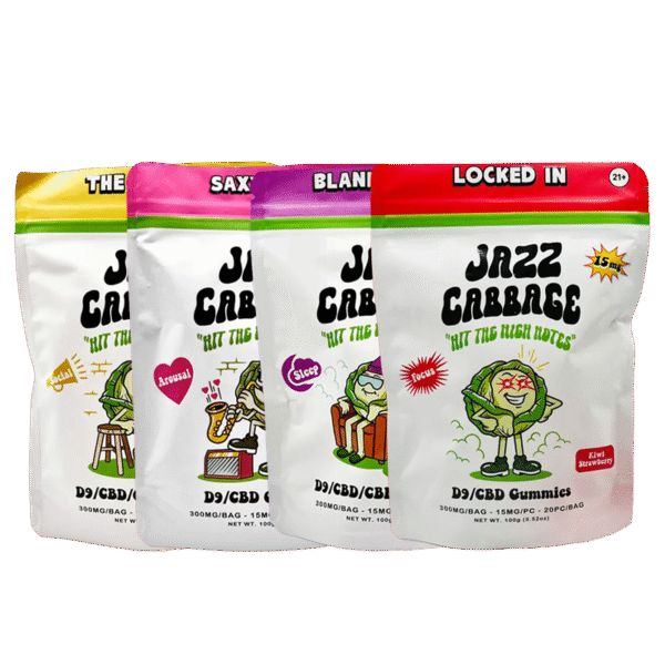 Jazz Cabbage - Delta 9 Gummies - 300mg