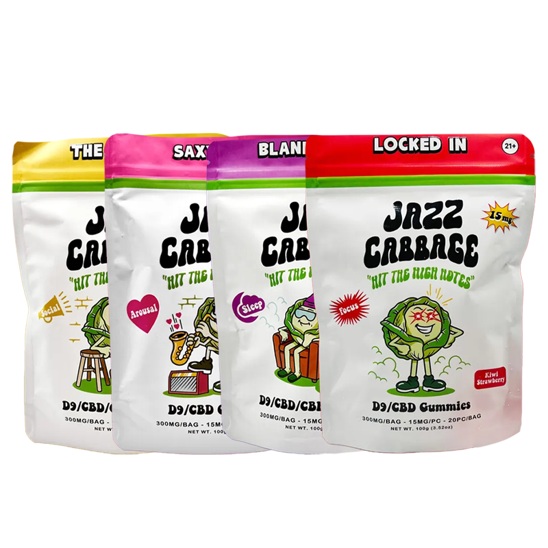 Jazz Cabbage - Delta 9 Gummies - 300mg